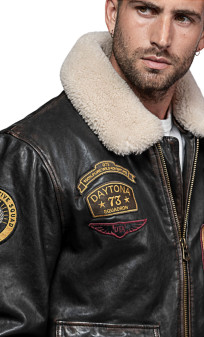 Mock Aviateur Cuir Homme Daytona