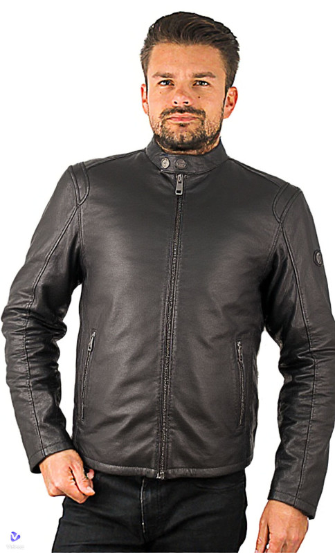 52646 Blouson Cuir Homme Donders