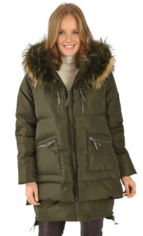 Michelle Doudoune Duvet Oversize Femme levinsky