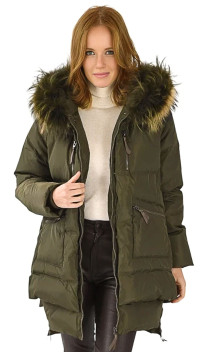 Michelle Doudoune Duvet Oversize Femme levinsky