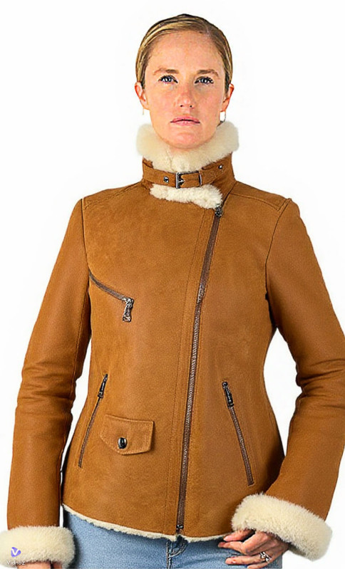 Wilma Bombardier Femme en Agneau L'Univers Du Luxe