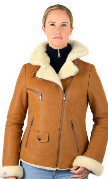 Wilma Bombardier Femme en Agneau L'Univers Du Luxe
