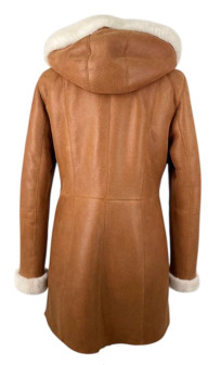 Almeria Manteau Peau Lainée L'Univers Du Luxe