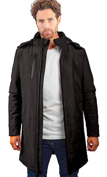 Grida Parka Noire Homme Redskins