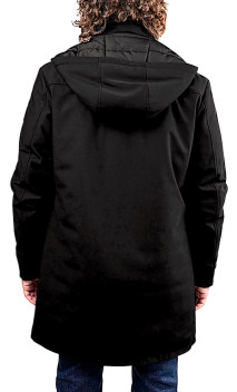 Grida Parka Noire Homme Redskins