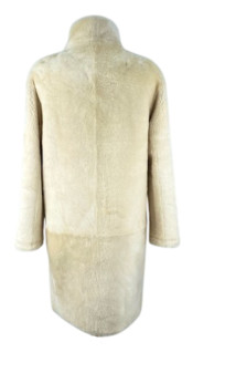 Giorgiana Manteau Long Réversible Femme Agneau Levinsky