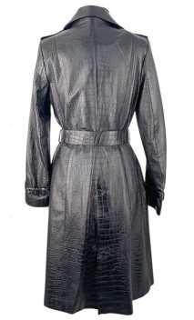 Belinda Trench Cuir L'Univers Du Luxe