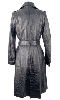 Belinda Trench Cuir L'Univers Du Luxe