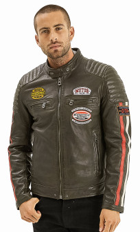 Gasly Blouson Cuir Homme Daytona