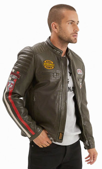 Gasly Blouson Cuir Homme Daytona