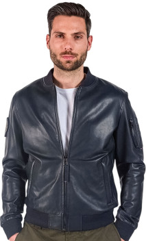 Faucon Paloma Patrouille de France Blouson Cuir Homme