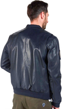 Faucon Paloma Patrouille de France Blouson Cuir Homme