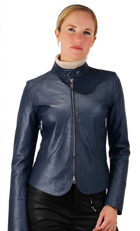 Donalia Blouson Cuir Femme Giorgio