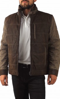 Blouson Cuir Trapper 112815