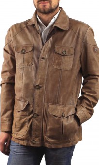 Veste Cuir Milestone Jacques