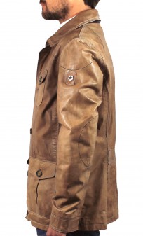 Veste Cuir Milestone Jacques