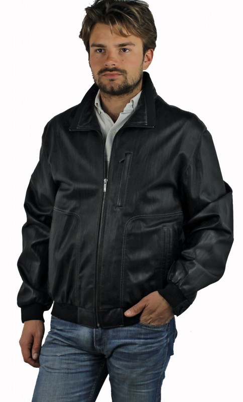Blouson Cuir Quadro Alvin