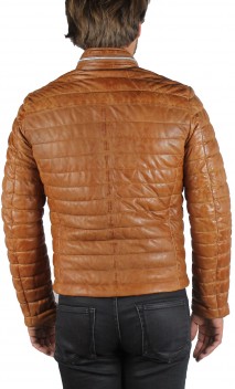 Doudoune Cuir Milestone Tereno