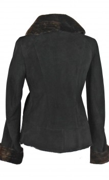 Veste Peau Lainée Elyze Lina