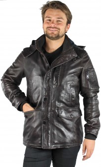 Veste Cuir Homme Guest Titoo