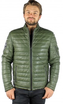 Doudoune Homme En Cuir Daytona Travis