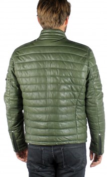 Doudoune Homme En Cuir Daytona Travis