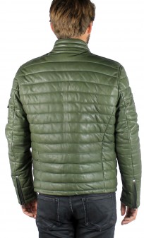 Doudoune Homme En Cuir Daytona Travis