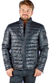 Doudoune Homme En Cuir Daytona Travis