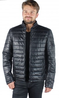 Doudoune Homme En Cuir Daytona Travis