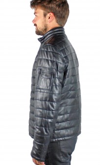 Doudoune Homme En Cuir Daytona Travis