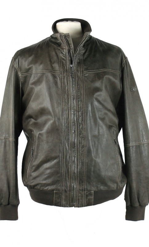 Blouson Cuir Homme Trapper Hanley
