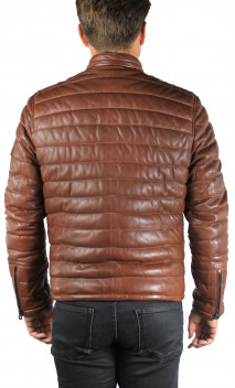 Doudoune Homme En Cuir Daytona Travis