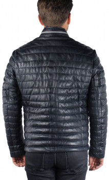 Doudoune Cuir Milestone Tereno