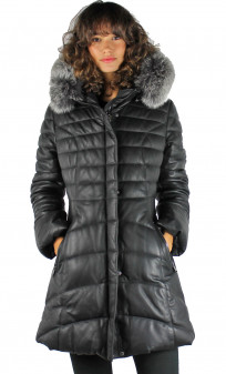 Doudoune Cuir Giorgio Jacqueline