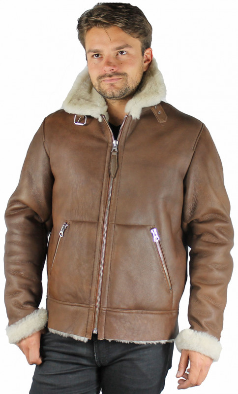 Bombardier Mouton Homme Schott LCB100