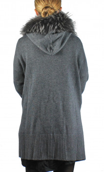 Cardigan Capuche Intuition Terry