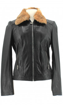 Blouson Cuir Femme Redskins Gala