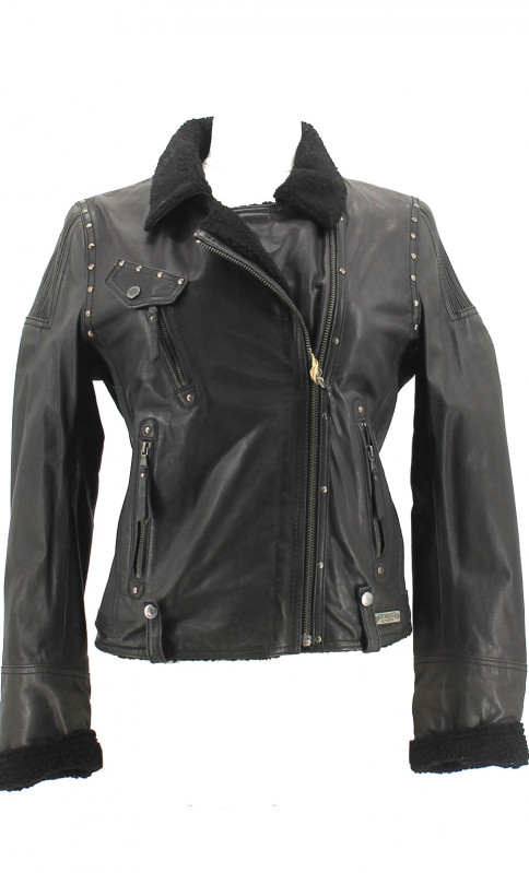 Perfecto Cuir Femme Giorgio Mila