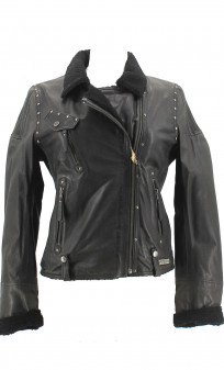 Perfecto Cuir Femme Giorgio Mila