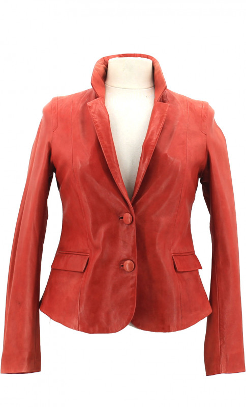 Blazer Cuir Femme Giorgio Heidi