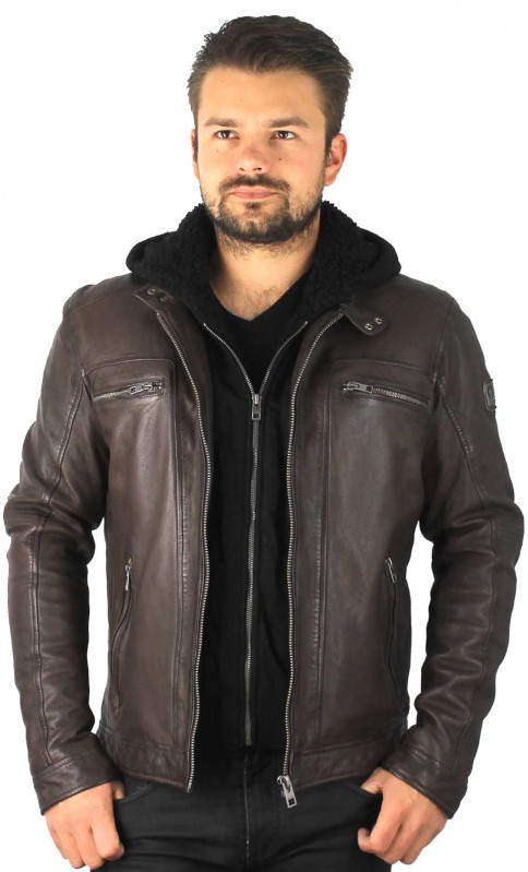 Oakwood Aurelien Doudoune Cuir Oakwood Homme Doudoune Aurelien