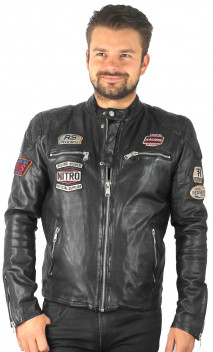 Blouson Cuir Homme Redskins Nitro