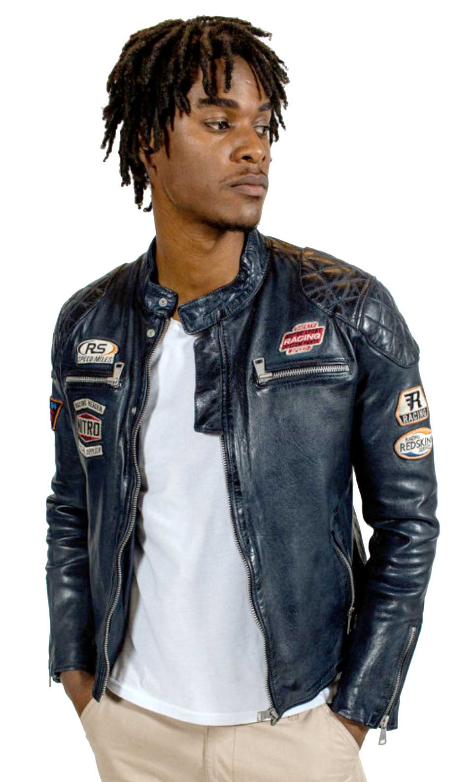 Leather Jacket Veste Redskins Homme Veste Cuir Redskins Vintage