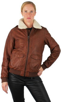 Aviateur Cuir Black Lines Balmain