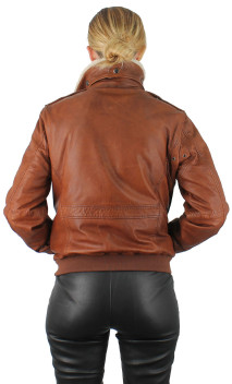 Aviateur Cuir Black Lines Balmain