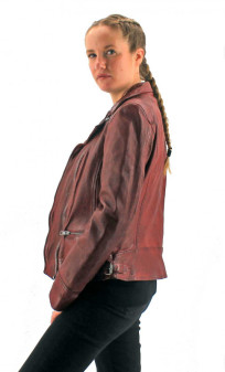 Video Perfecto Cuir Femme Oakwood