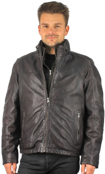 Lance Blouson Cuir Homme Smarty
