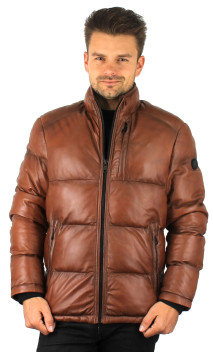 52411 Doudoune Cuir Homme Donders