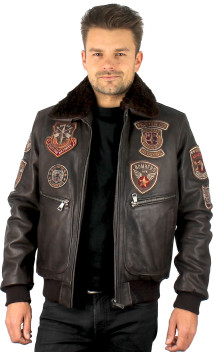 Avia Argus Aviateur Cuir Homme Redskins