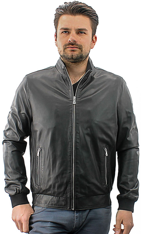 Manilo Blouson Cuir Homme Milestone